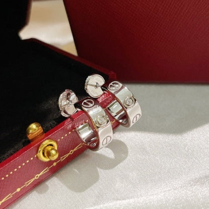[ORA]LOVE EARRINGS 5.7MM 2 DIAMONDS