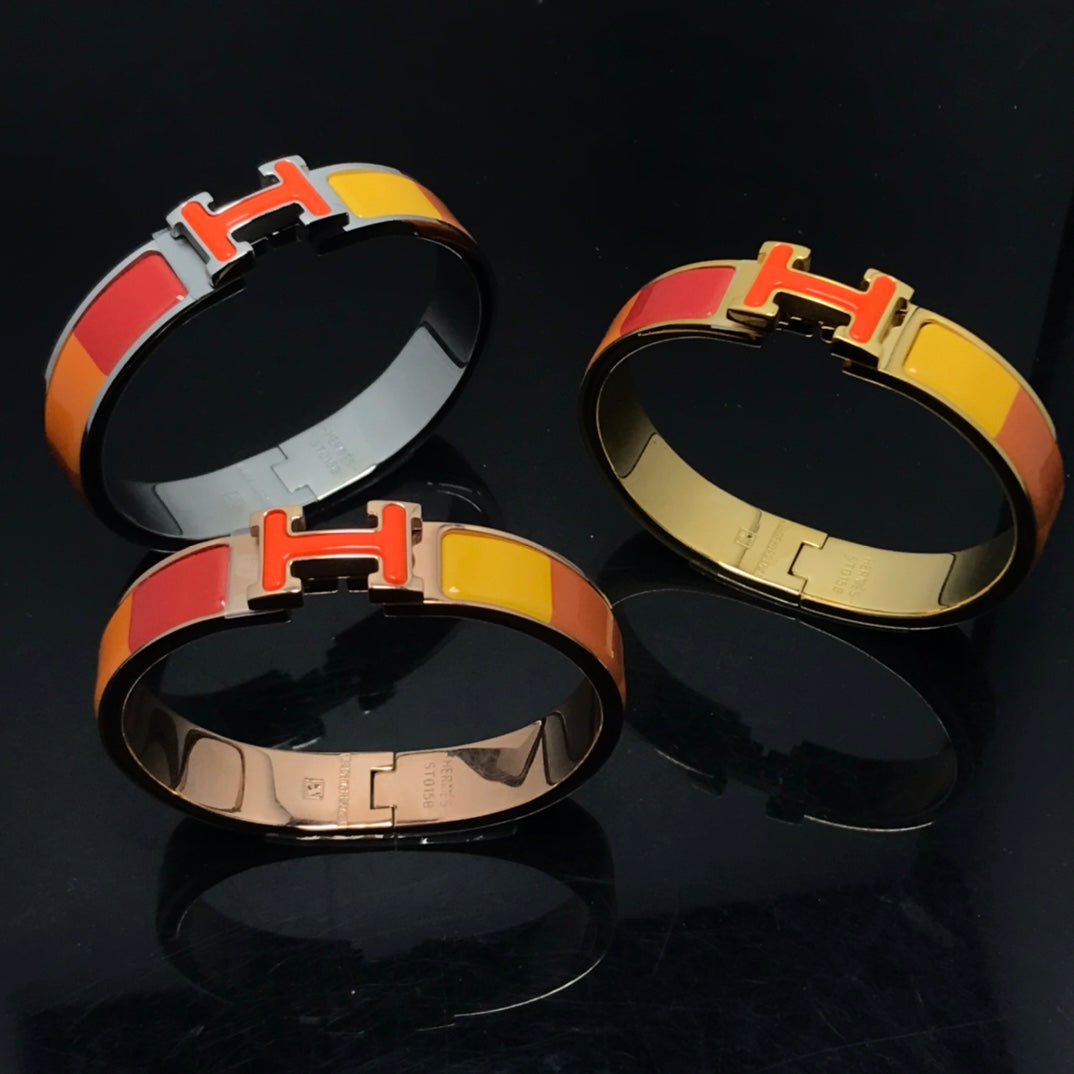 [ORA]H BRACELET ORANGE RAINBOW CERAMIC