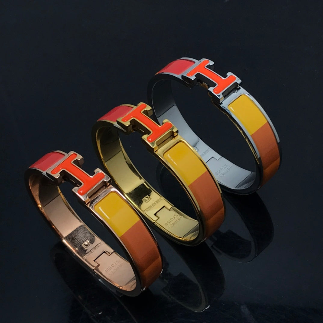 [ORA]H BRACELET ORANGE RAINBOW CERAMIC