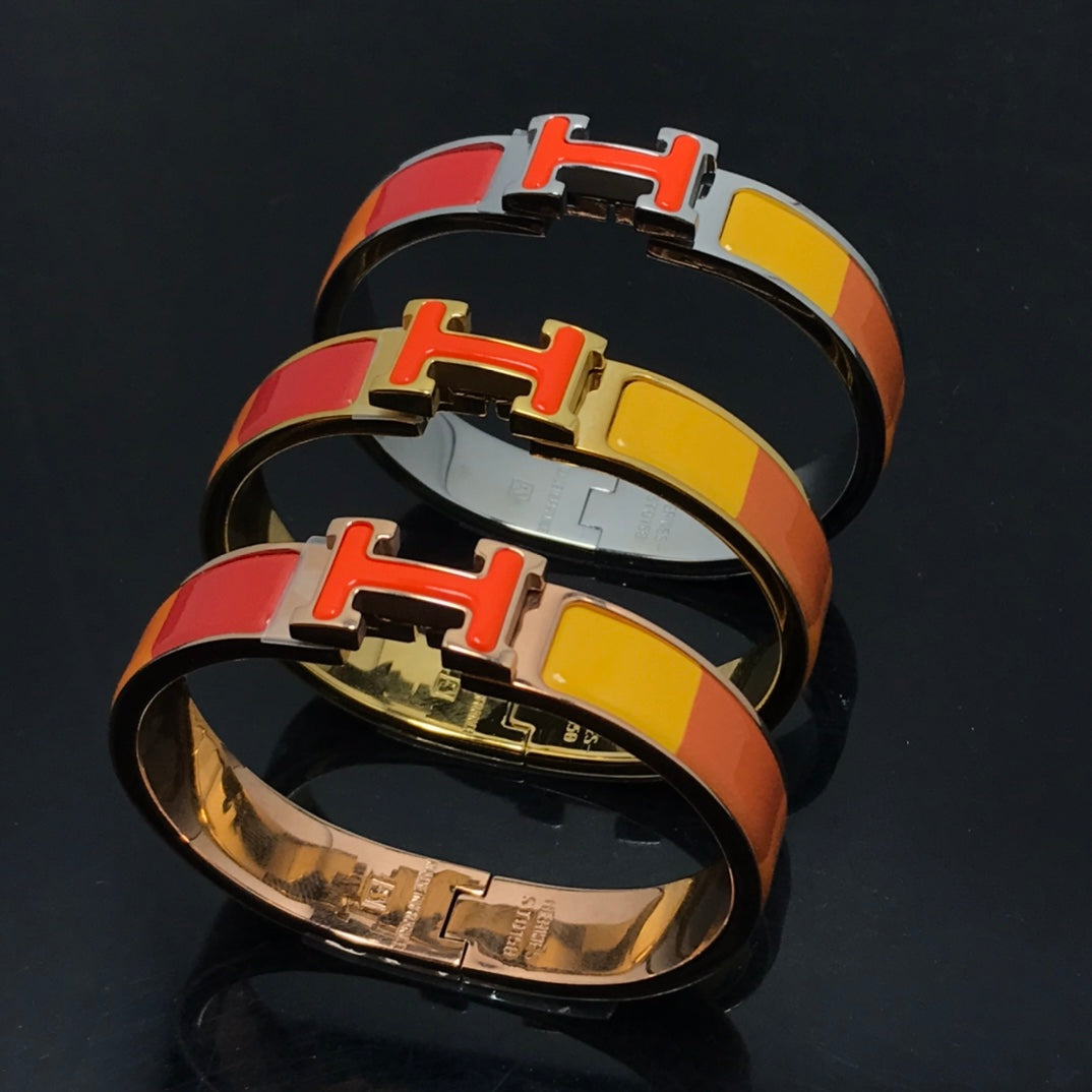 [ORA]H BRACELET ORANGE RAINBOW CERAMIC