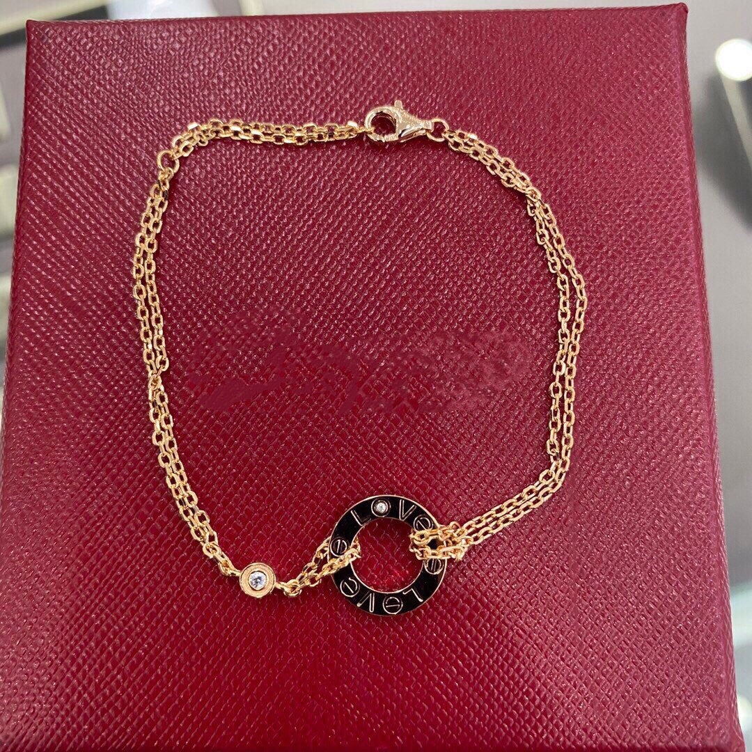 [ORA]LOVE BRACELET 2 DIAMOND
