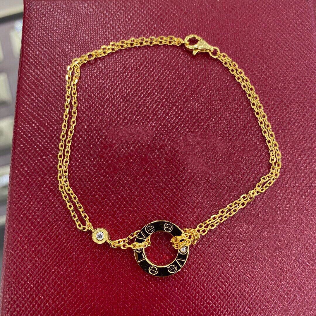 [ORA]LOVE BRACELET 2 DIAMOND
