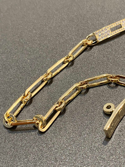 [ORA]CHAINE BRACELET SMALL MODEL DIAMOND