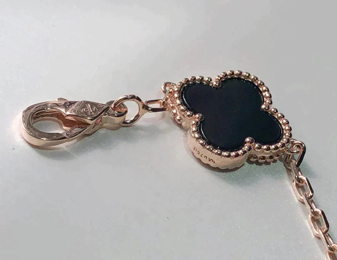 [ORA]CLOVER 5 MOTIFS MULTICOLOR BRACELET