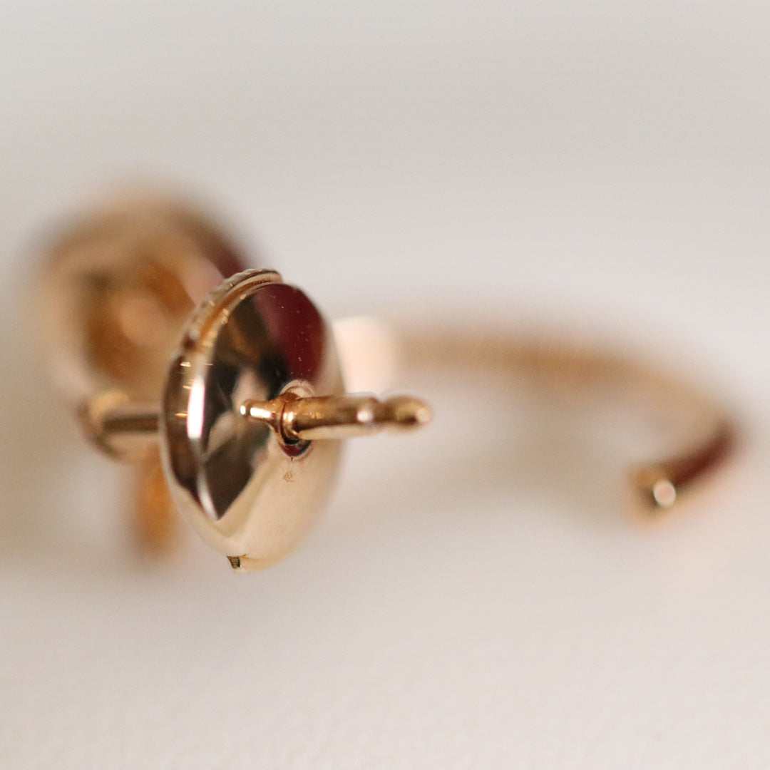 [ORA]JUSTE EARRINGS PINK GOLD