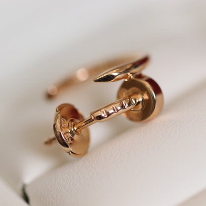 [ORA]JUSTE EARRINGS PINK GOLD