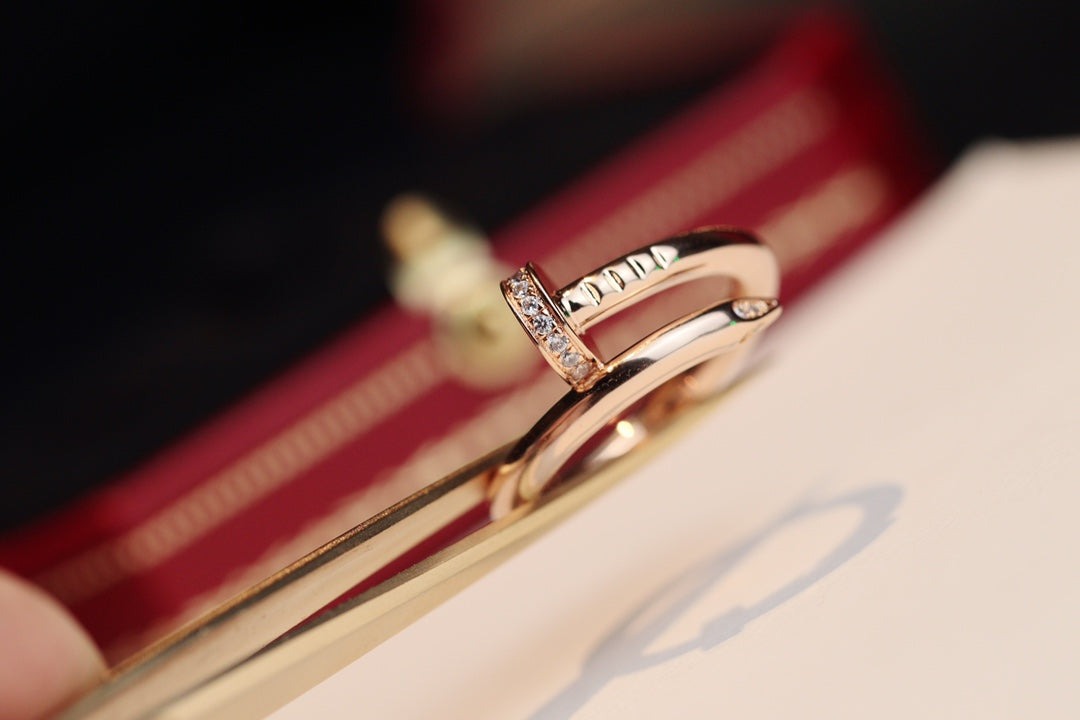 [ORA]JUSTE RING 2.65MM PINK GOLD DIAMOND