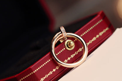 [ORA]JUSTE RING 2.65MM PINK GOLD DIAMOND