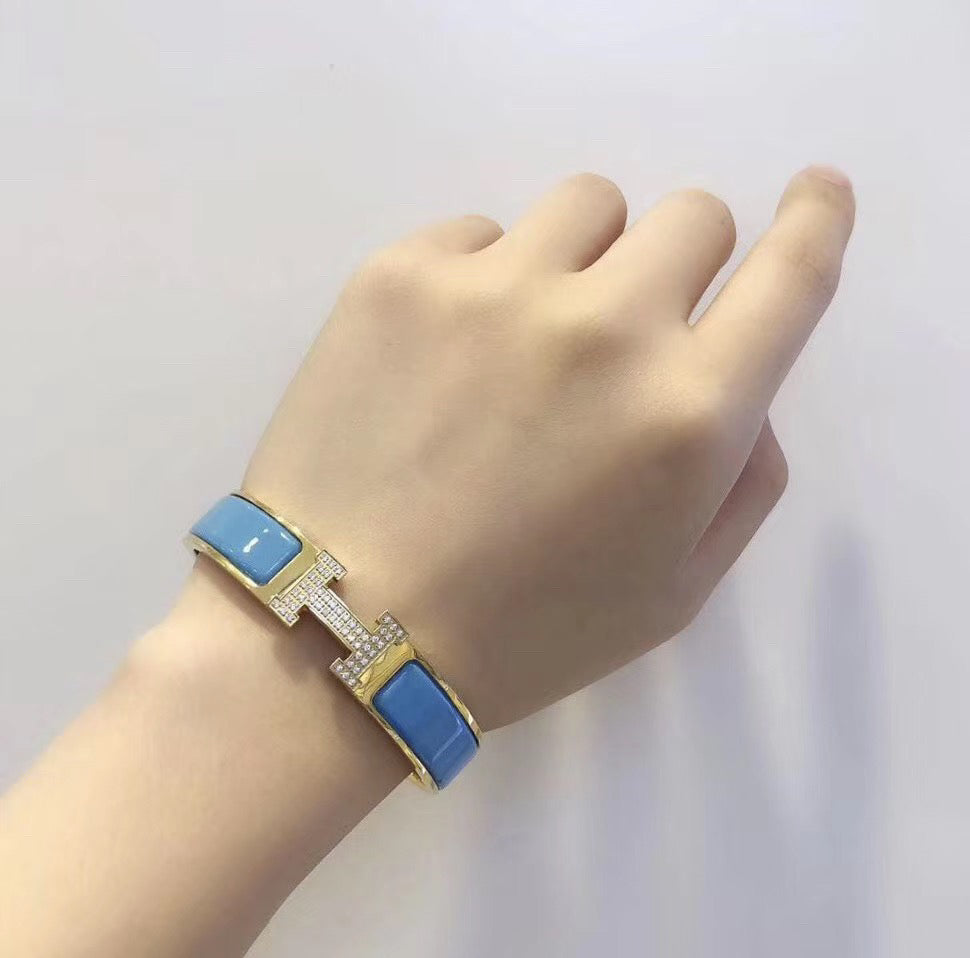[ORA]H CLOUD BLUE BRACELET GOLD DIAMOND