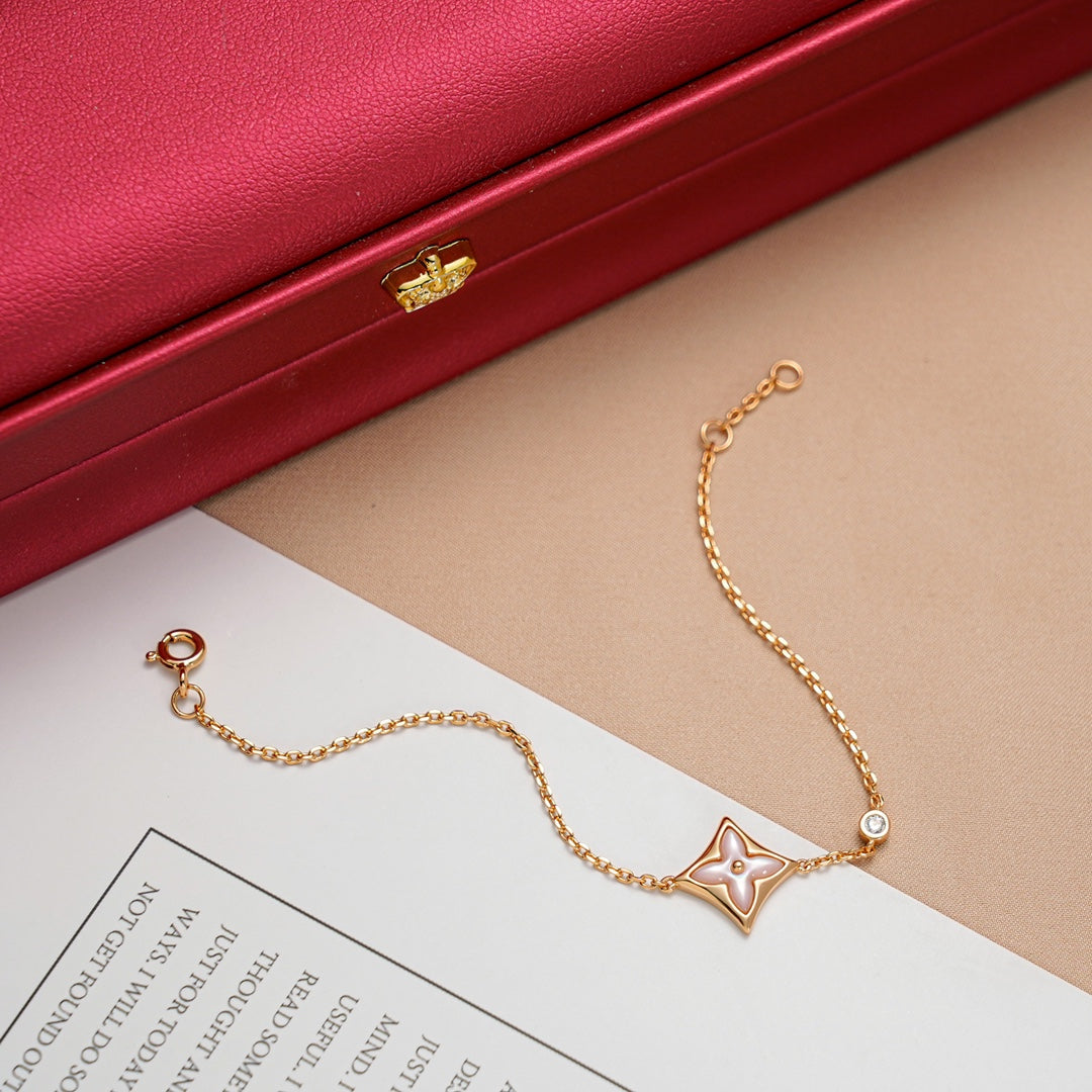 [ORA]STAR 1 DIAMOND PINK GOLD BRACELET