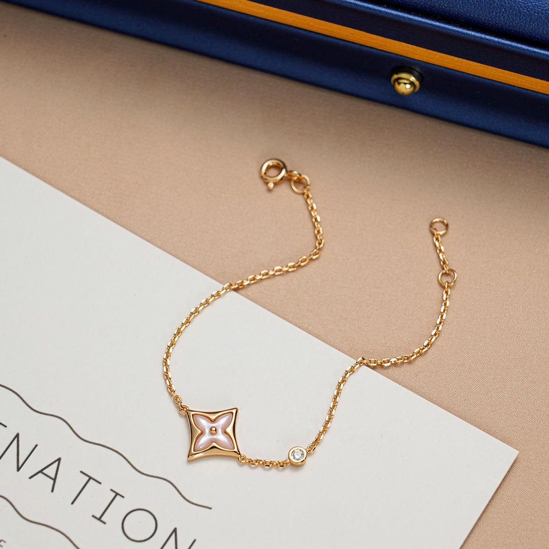 [ORA]STAR 1 DIAMOND PINK GOLD BRACELET