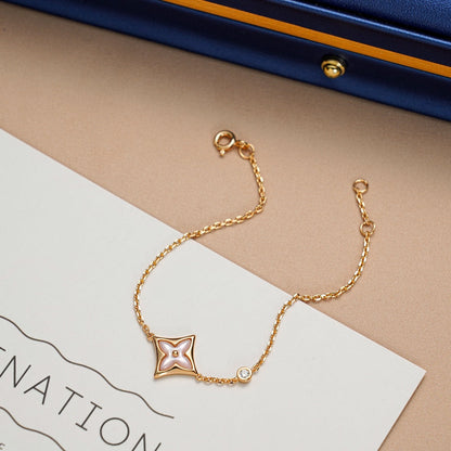 [ORA]STAR 1 DIAMOND PINK GOLD BRACELET