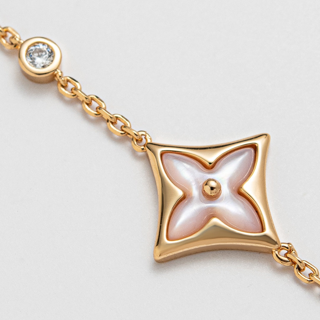 [ORA]STAR 1 DIAMOND PINK GOLD BRACELET