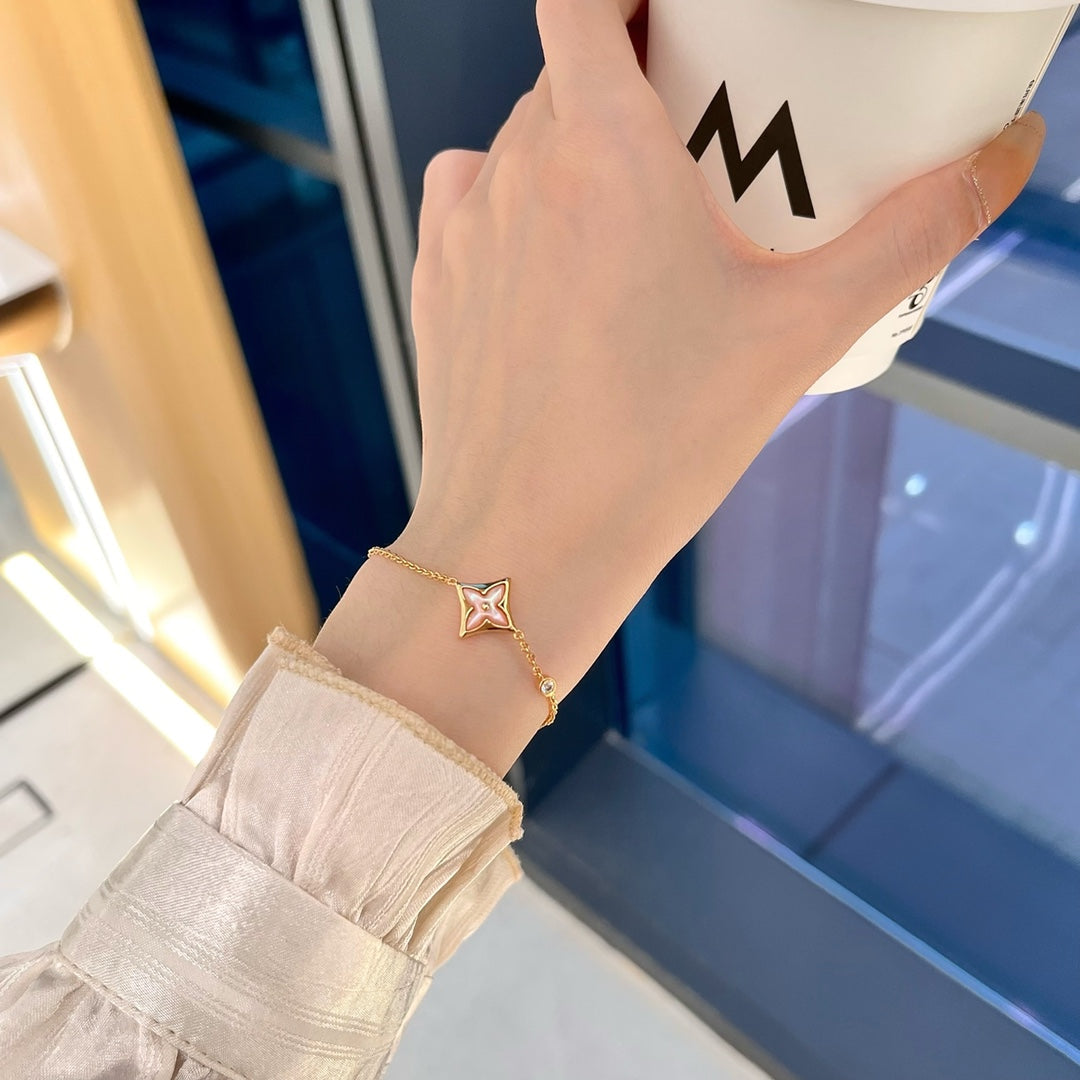 [ORA]STAR 1 DIAMOND PINK GOLD BRACELET