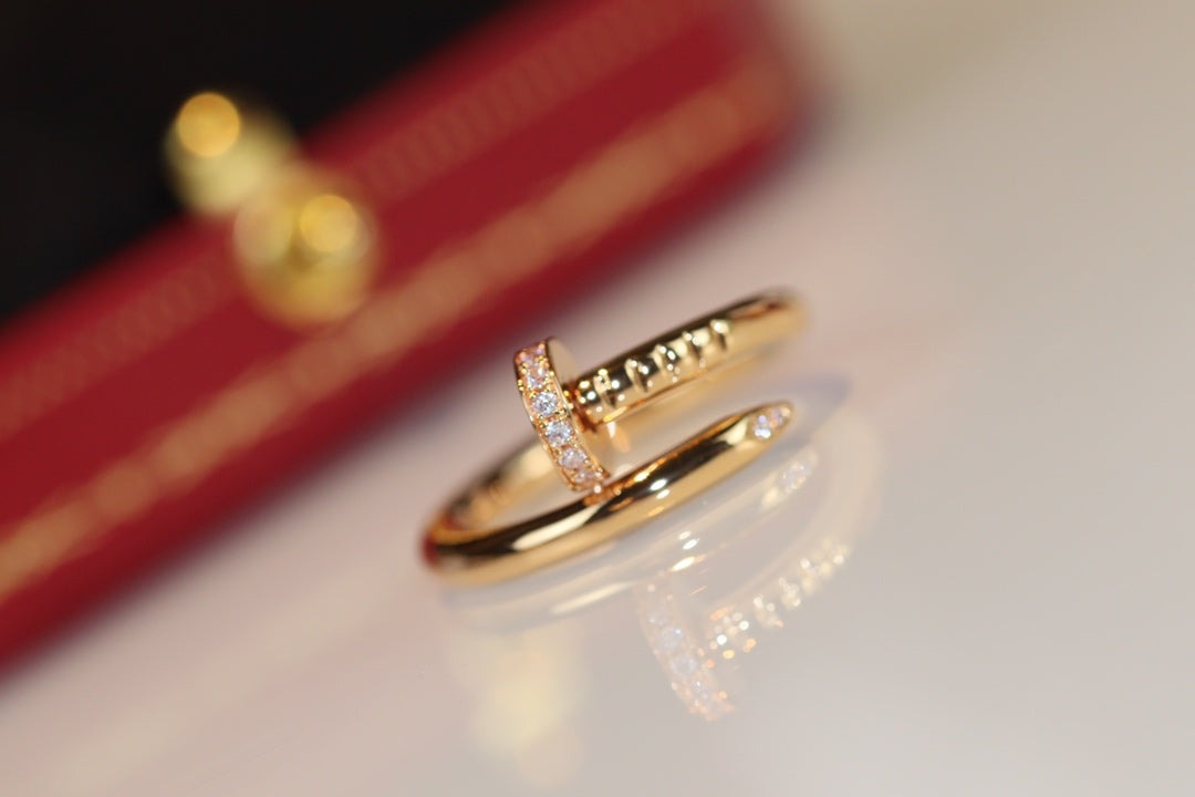 [ORA]JUSTE RING 2.65MM GOLD DIAMOND