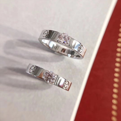 [ORA]LOVE RING 3.6MM 1 BIG DIAMOND