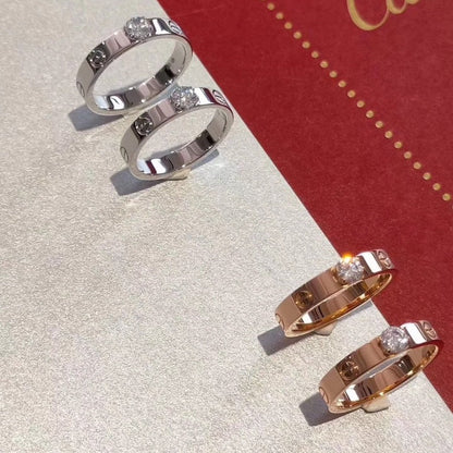 [ORA]LOVE RING 3.6MM 1 BIG DIAMOND