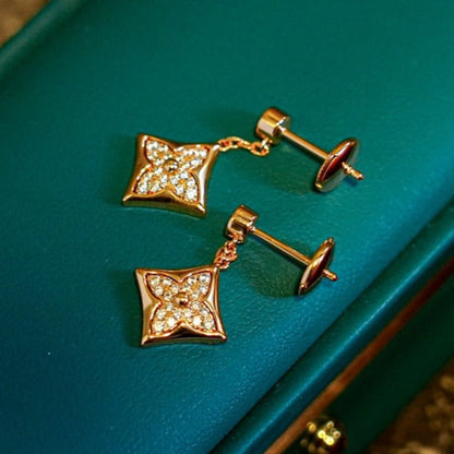 [ORA]STAR DIAMONDS EARRINGS GOLD