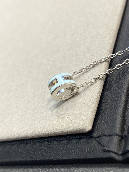 [ORA]POP H LIGHT BLUE NECKLACE