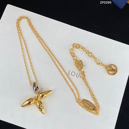 [ORA]LOUISETTE PEDANT GOLD NECKLACE