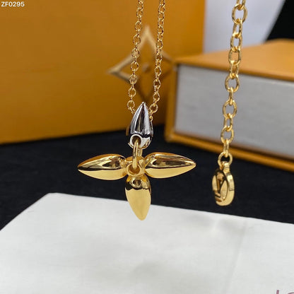 [ORA]LOUISETTE PEDANT GOLD NECKLACE