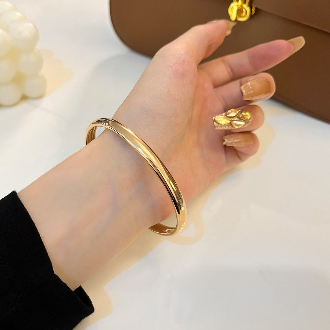 [ORA]PANTHERE GOLD DIAMOND OPEN BRACELET