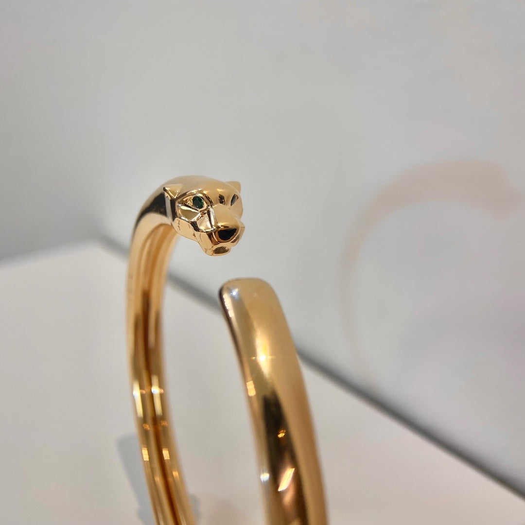 [ORA]PANTHERE GOLD OPEN BRACELET