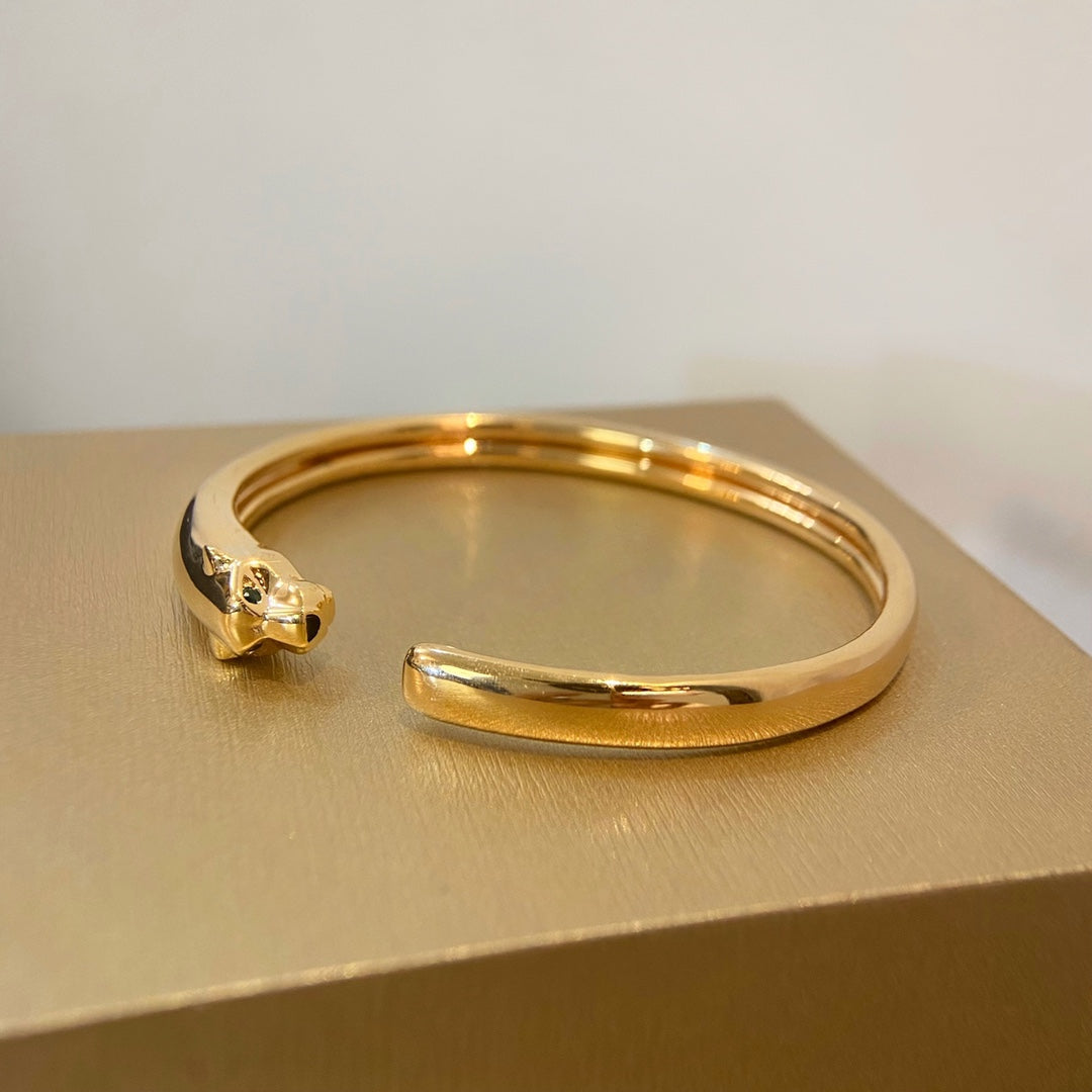 [ORA]PANTHERE GOLD OPEN BRACELET