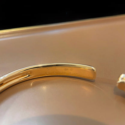 [ORA]PANTHERE GOLD OPEN BRACELET