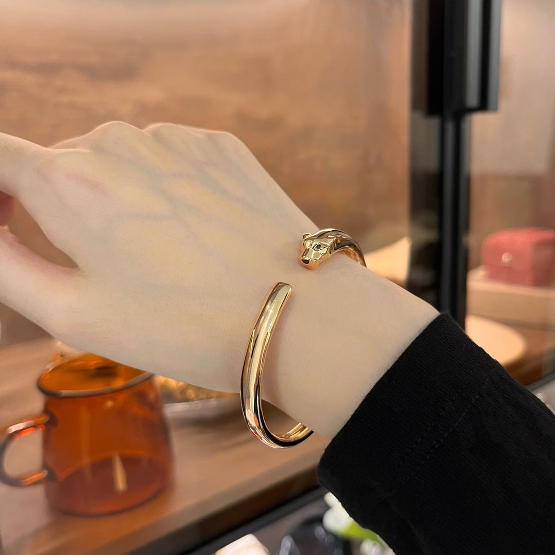 [ORA]PANTHERE GOLD OPEN BRACELET