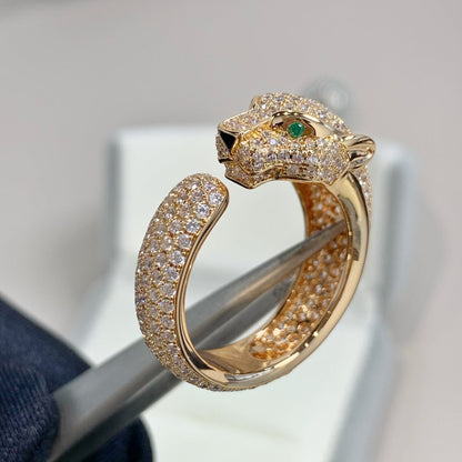 [ORA]PANTHERE ROSÉGOLD DIAMANTENRING