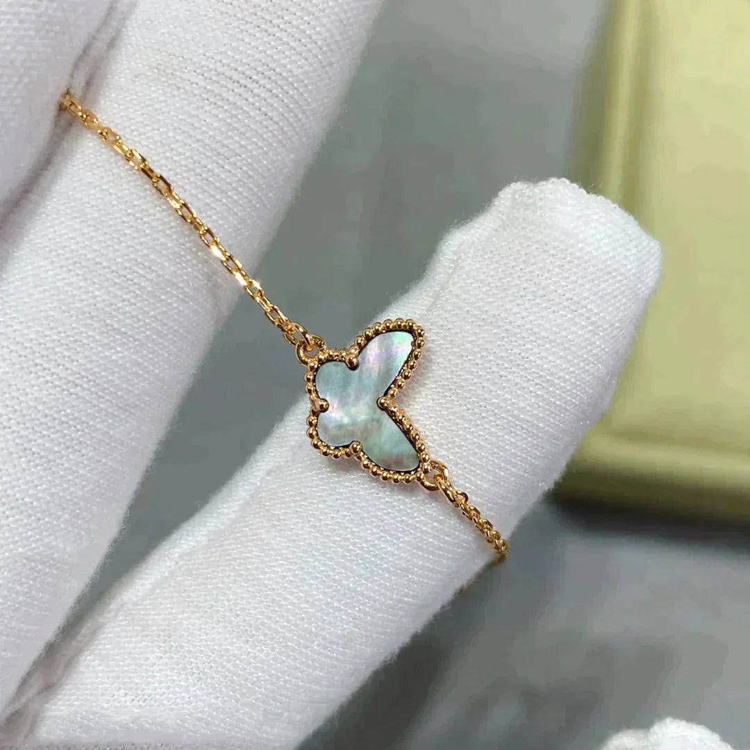 [ORA]BUTTERFLY DARK MOP BUTTERFLY BRACELET