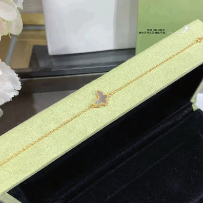 [ORA]BUTTERFLY DARK MOP BUTTERFLY BRACELET