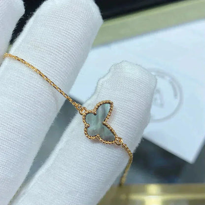 [ORA]BUTTERFLY DARK MOP BUTTERFLY BRACELET