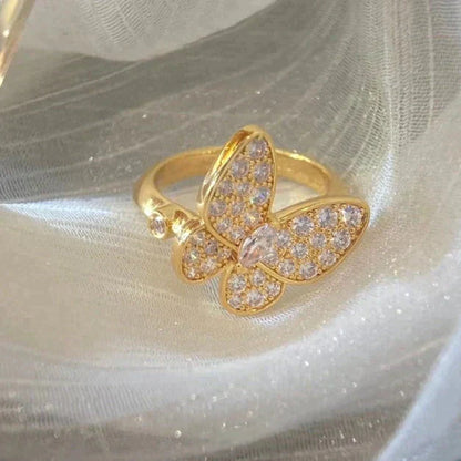 [ORA]BUTTERFLY DIAMOND RING