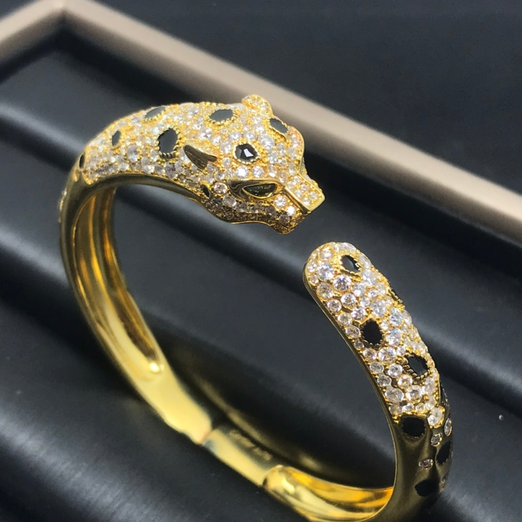 [ORA]PANTHERE BIG BRACELET DIAMONDS