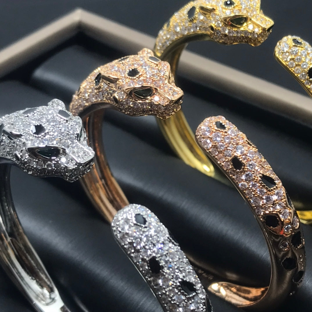 [ORA]PANTHERE BIG BRACELET DIAMONDS