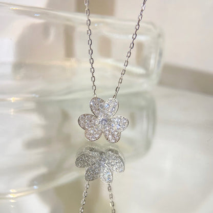 [ORA]FLOWER DIAMOND NECKLACE