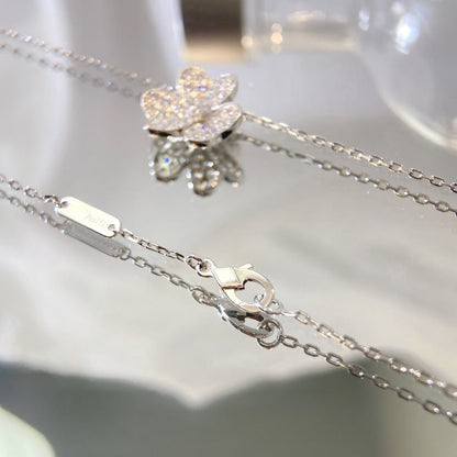 [ORA]FLOWER DIAMOND NECKLACE