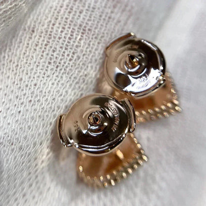 [ORA]HEART CARNELIAN STUD EARRINGS