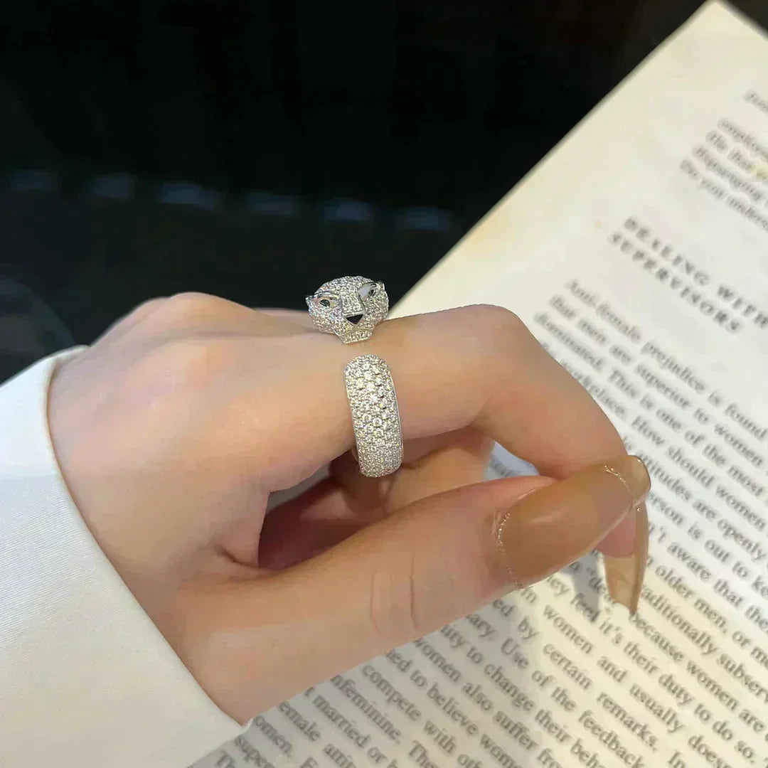 [ORA]PANTHERE 5.5MM ALL DIAMOND RING