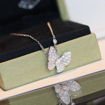 [ORA]BUTTERFLY DIAMOND NECKLACE