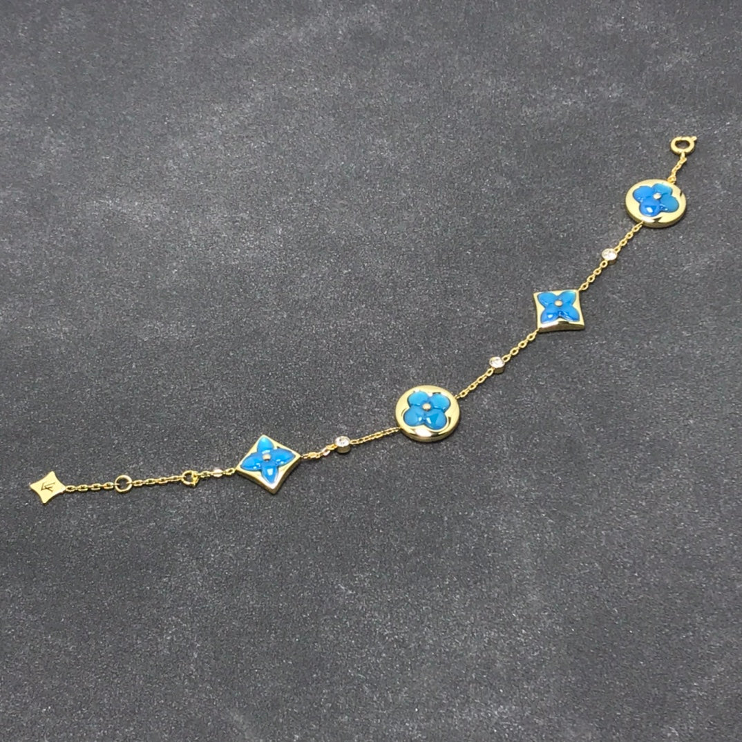 [ORA]STAR AND SUN TURQUOISE 4 MOTIFS 3 DIAMONDS
