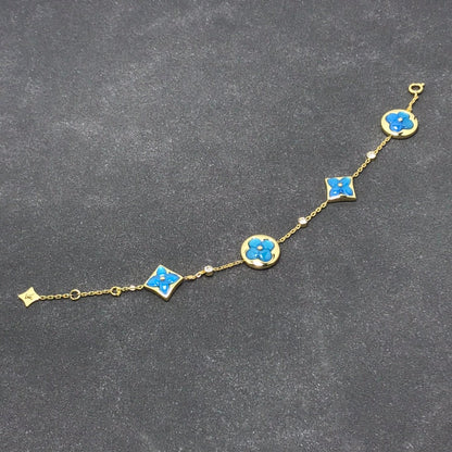 [ORA]STAR AND SUN TURQUOISE 4 MOTIFS 3 DIAMONDS