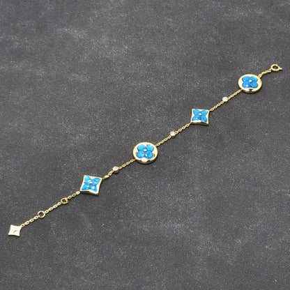[ORA]STAR AND SUN TURQUOISE 4 MOTIFS 3 DIAMONDS