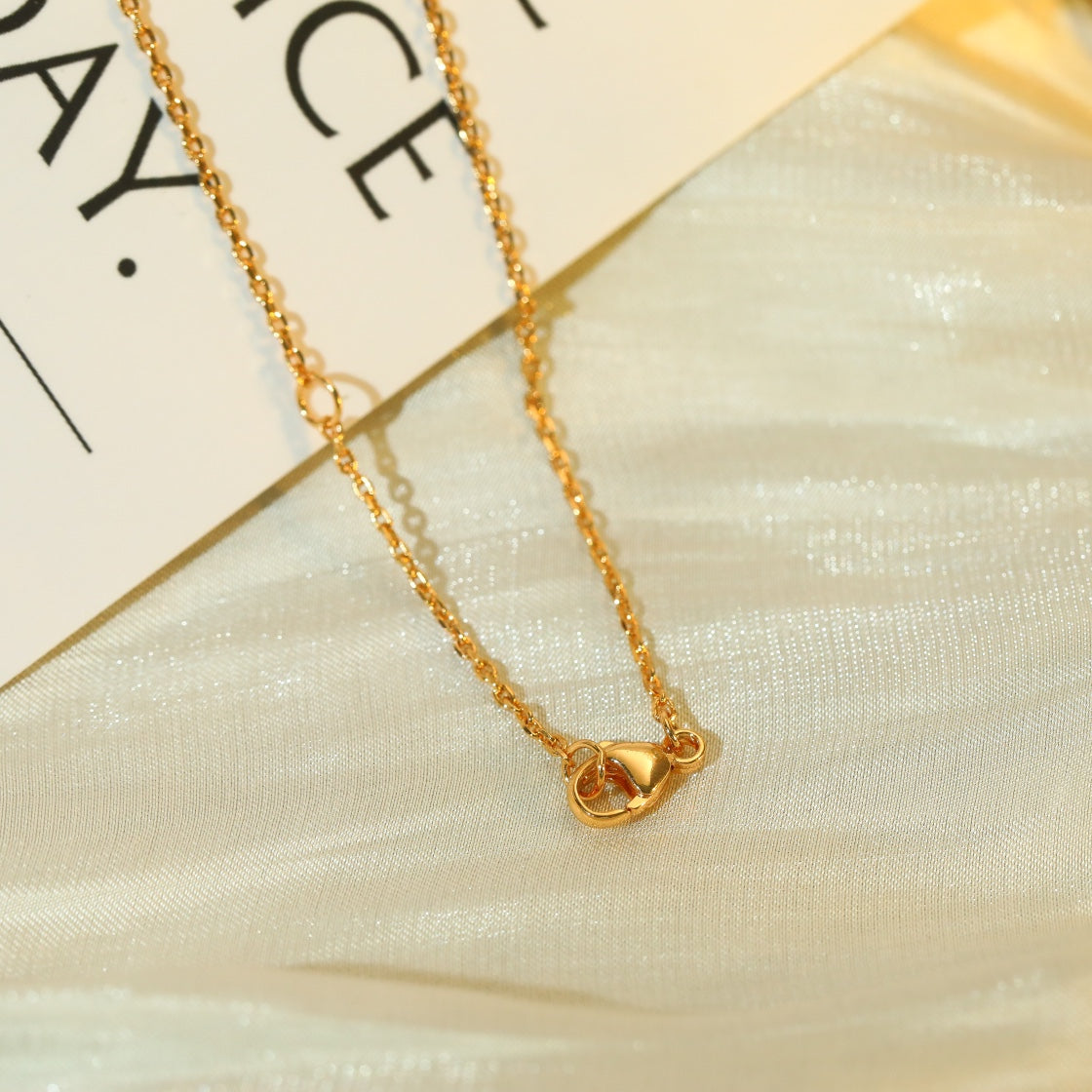 [ORA]VOLT SILVER DIAMOND PEDANT NECKLACE