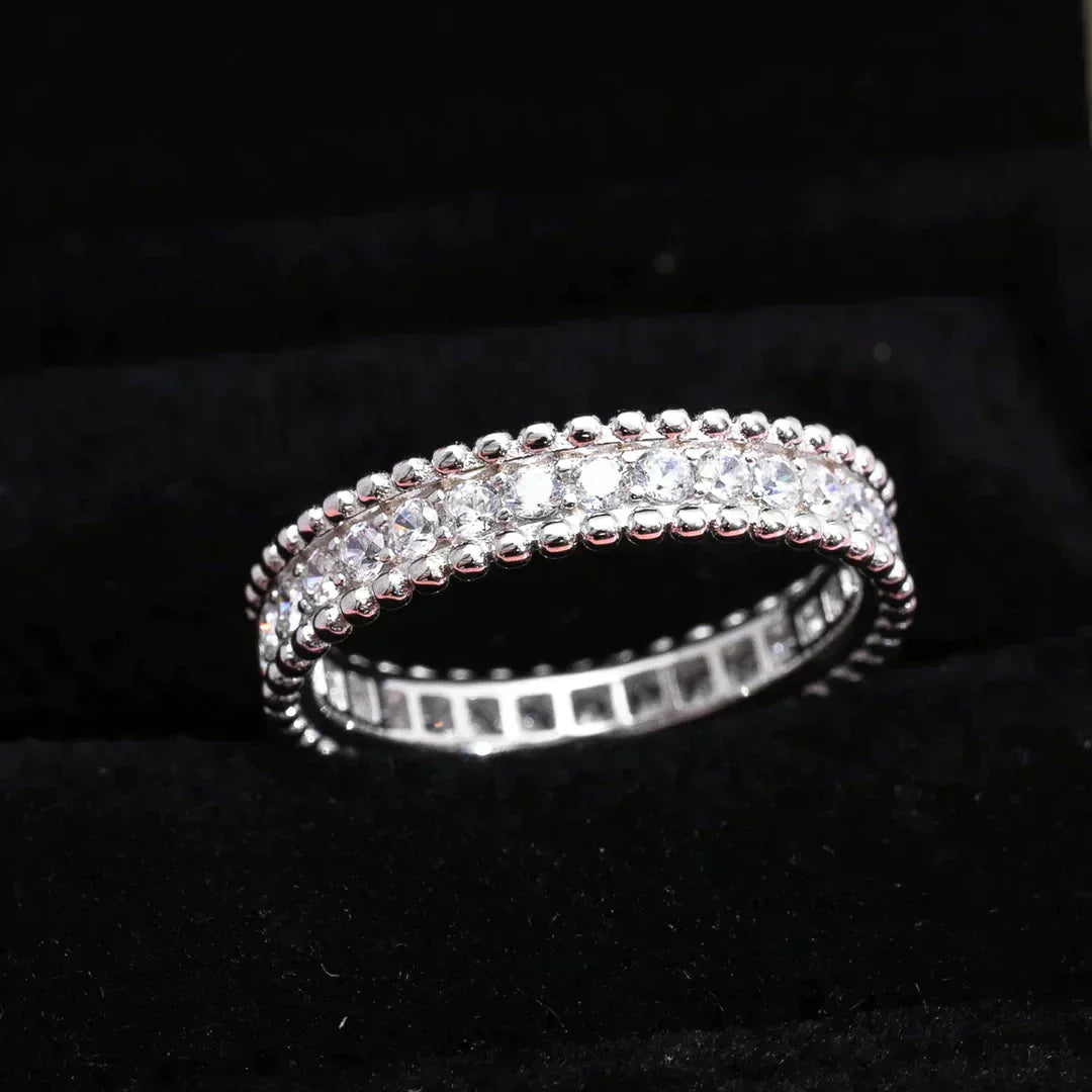 [ORA]PERLEE DIAMOND SILVER RING