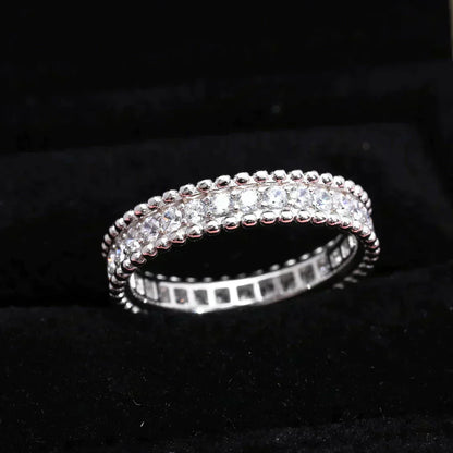 [ORA]PERLEE DIAMOND SILVER RING