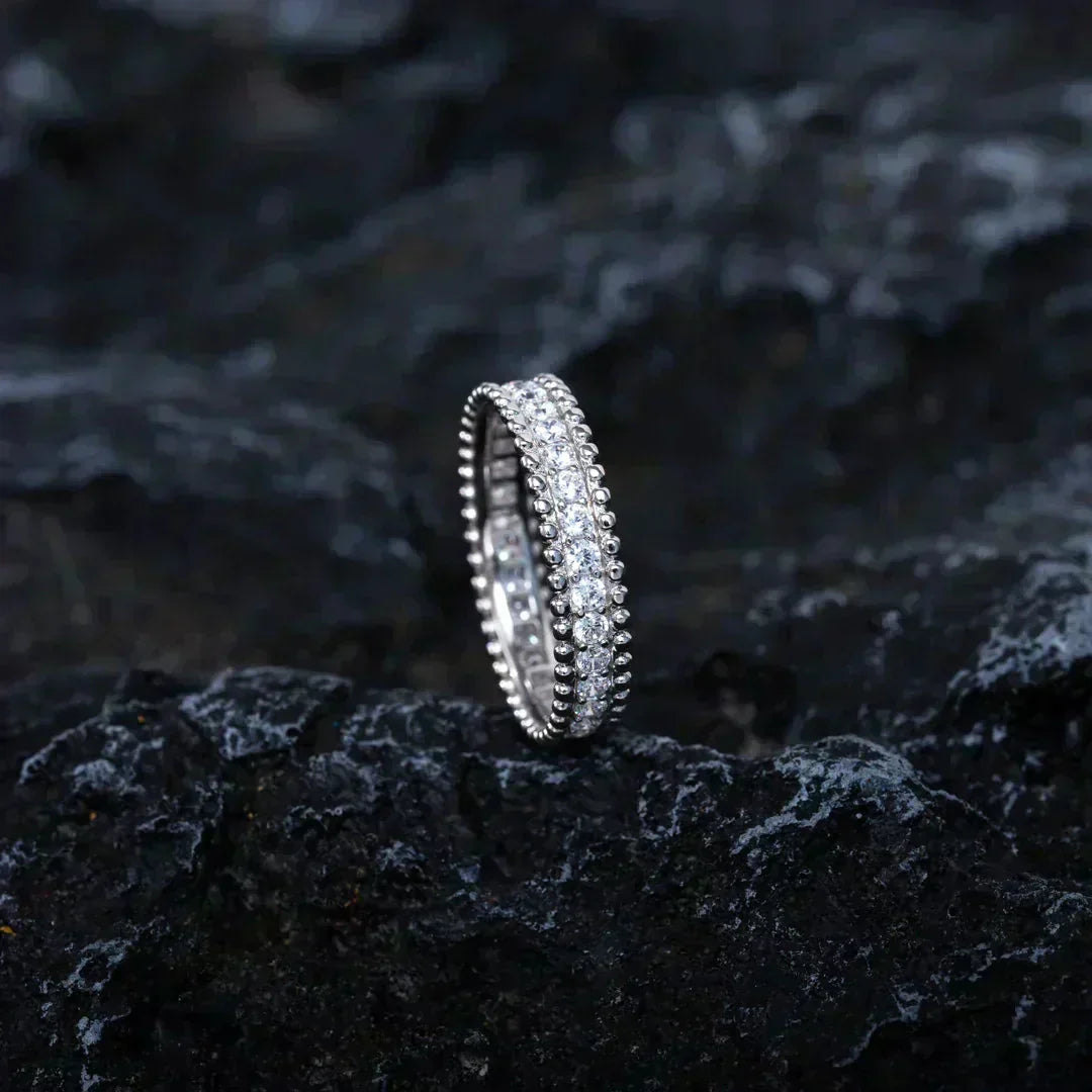 [ORA]PERLEE DIAMOND SILVER RING