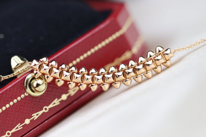 [ORA]CLASH PINK GOLD NECKLACE